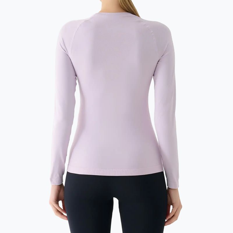 Longsleeve termoactiv pentru femei 4F F220 light violet 2