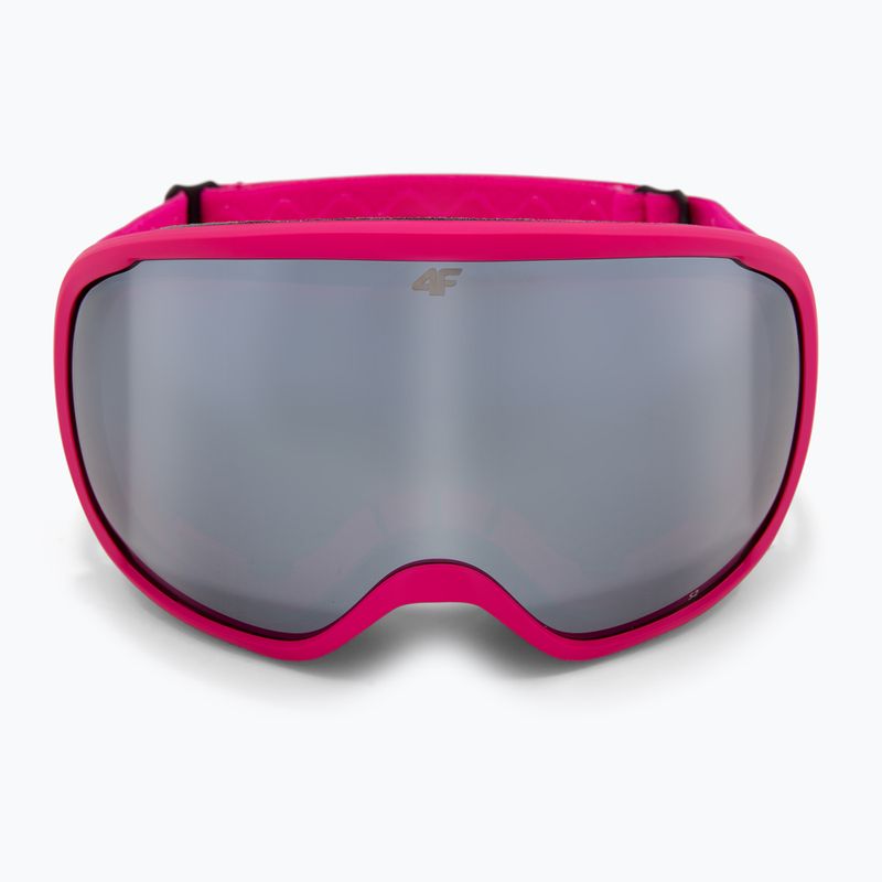 Ochelari de schi pentru copii 4F U067 hot pink neon 2
