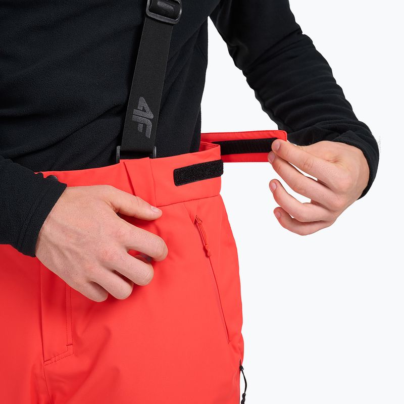 Pantaloni de schi pentru bărbați 4F Fnk M0928 red 5