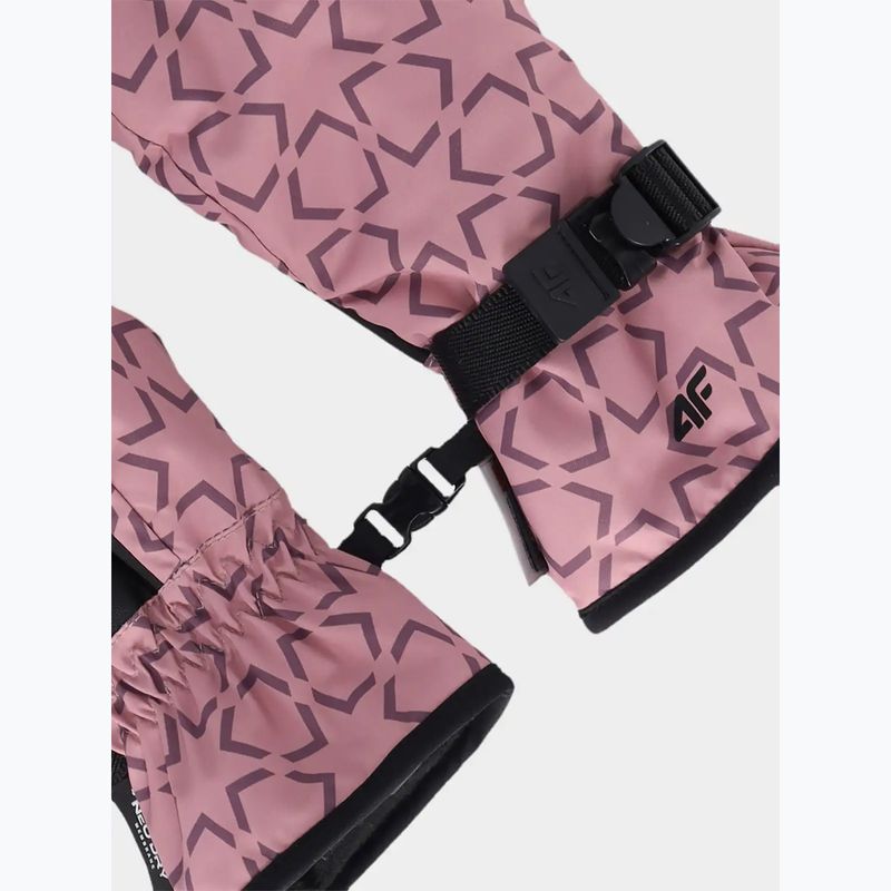 Mănuși de schi pentru copii 4F Fnk F198 pink 2