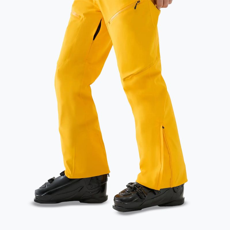Pantaloni de schi pentru bărbați 4F Fnk M1086 yellow 4