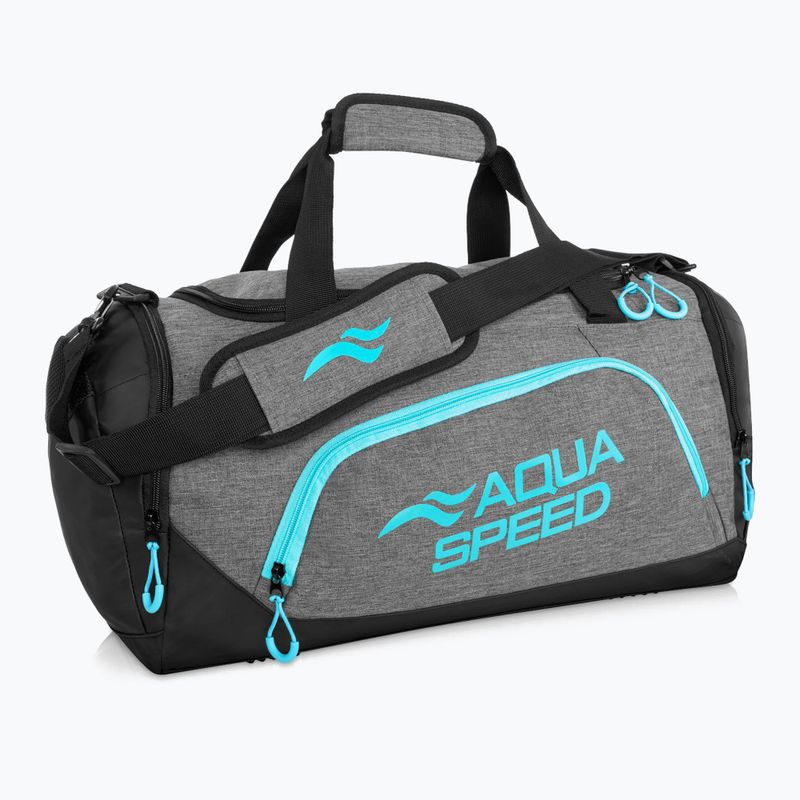 AQUA-SPEED sac de antrenament 35 l gri/albastru