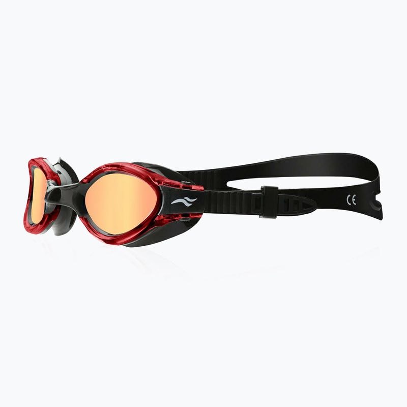 Ochelari de înot AQUA-SPEED Triton 2.0 Mirror roșii 4