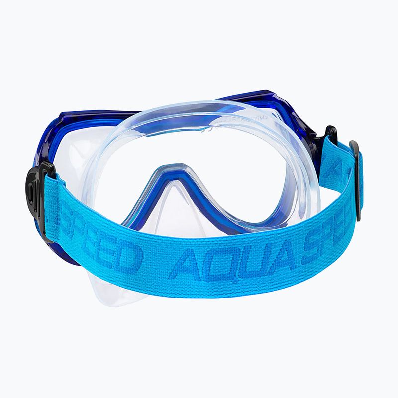 Mască de scufundări pentru copii AQUA-SPEED Alize FS albastru 2