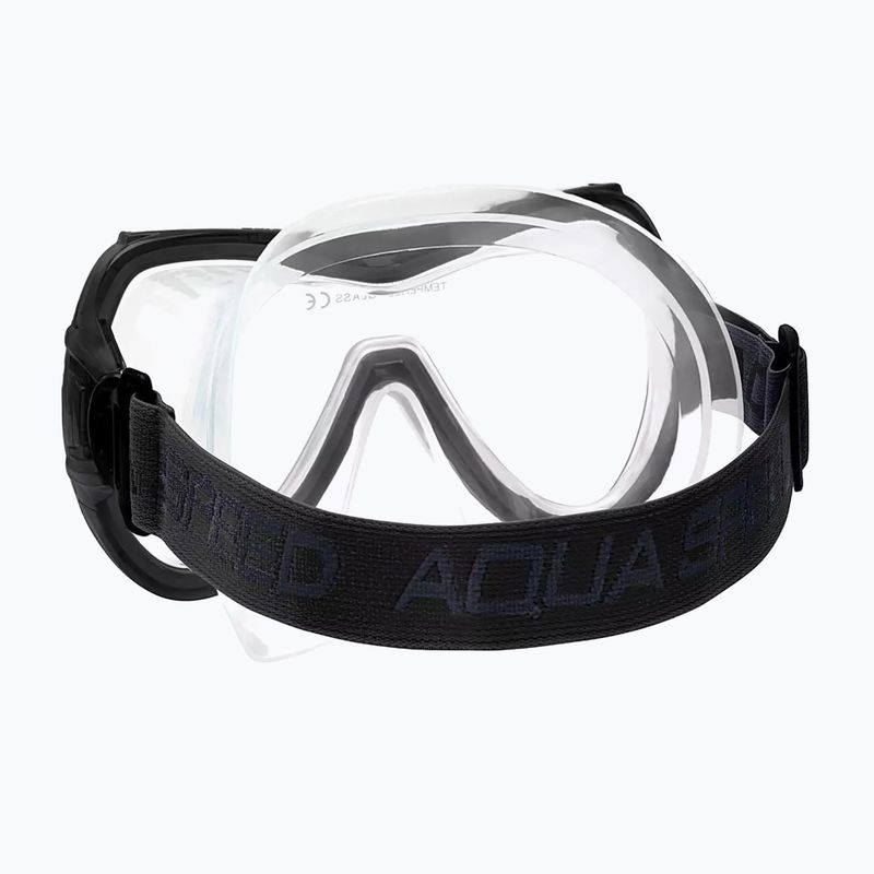 Mască de scufundări pentru copii AQUA-SPEED Ray FS negru 2