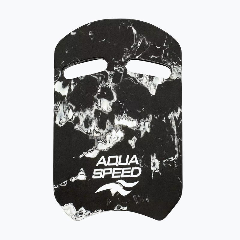 Placă de înot AQUA-SPEED Uni Swirl negru