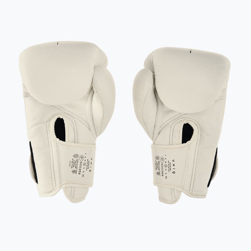 Mănuși de box UNIQ Velcro technical white 2