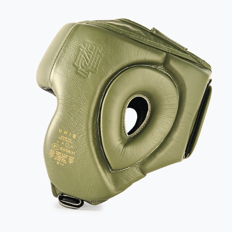 Cască de box UNIQ Competition classic khaki 2