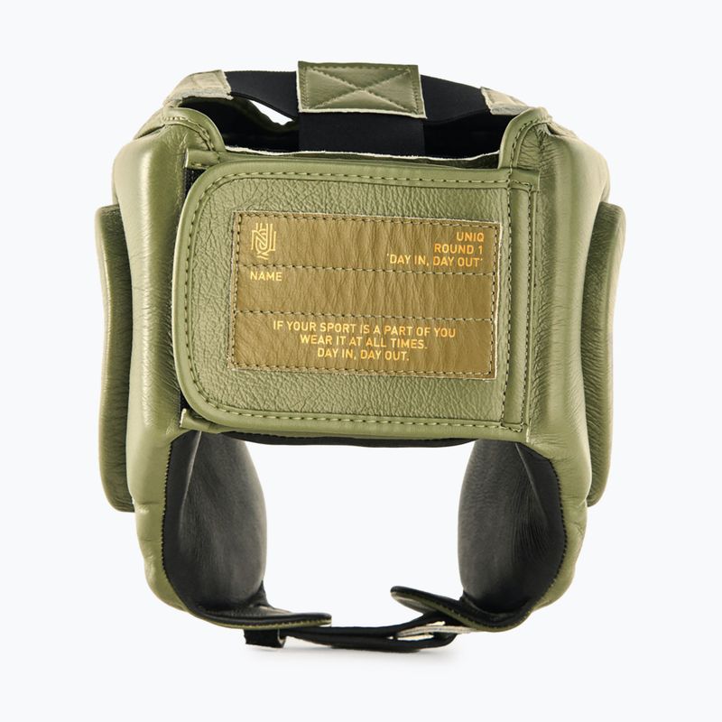 Cască de box UNIQ Competition classic khaki 3