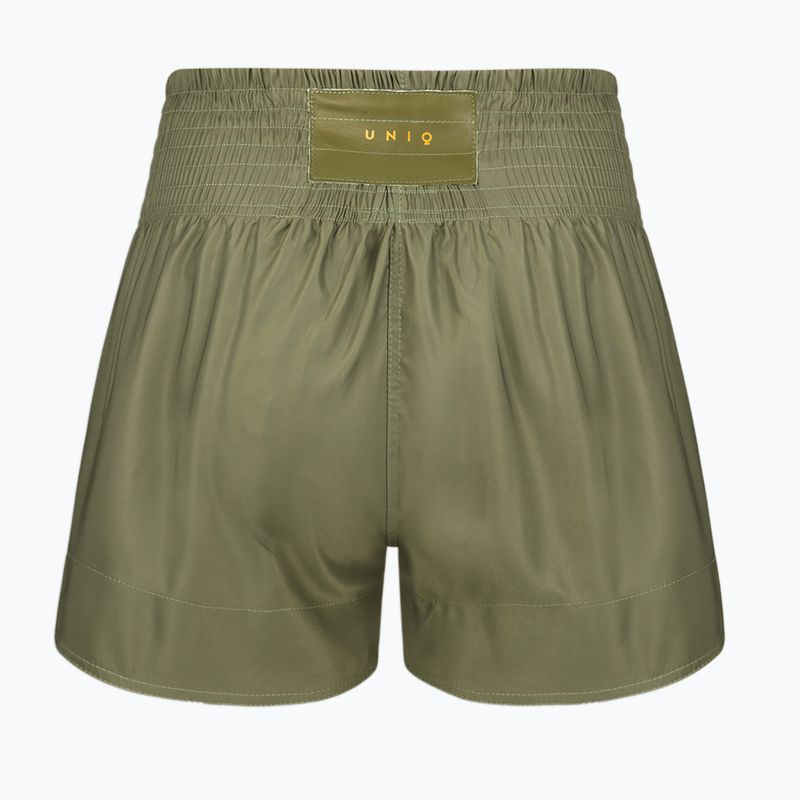 Pantaloni scurți de antrenament  UNIQ Fight classic khaki 2