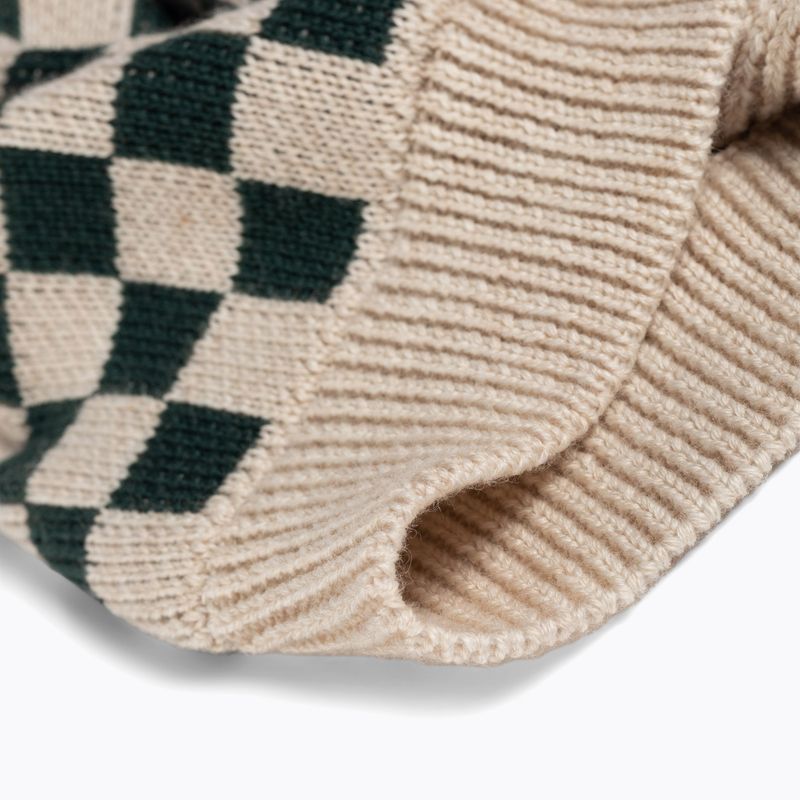 Căciulă de iarnă pentru copii KID STORY Merino green chessboard 4