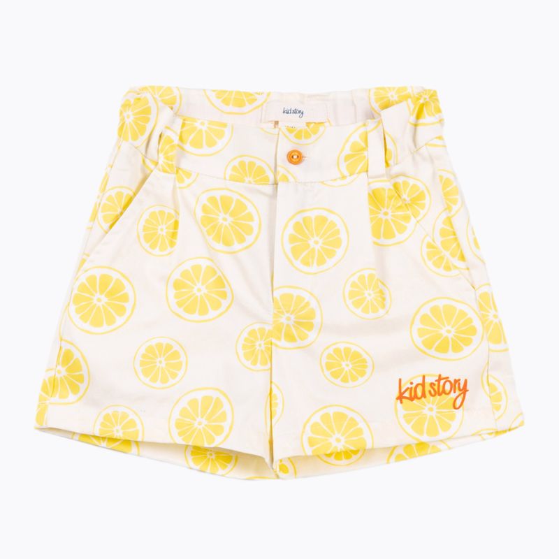 Set pentru copii KID STORY Cămașă și pantaloni scurți lime paradise 7