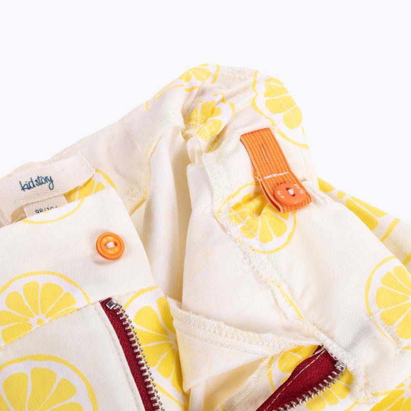 Set pentru copii KID STORY Cămașă și pantaloni scurți lime paradise 11