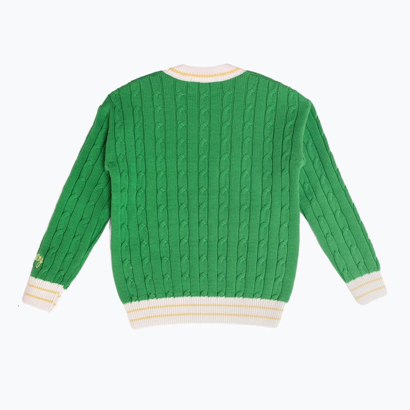 Pulover pentru copii KID STORY Bawełna organiczna green pelican 2