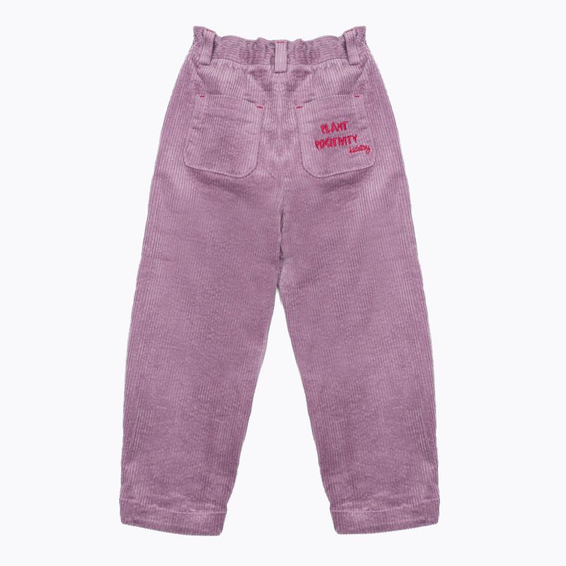 Pantaloni pentru copii KID STORY lilac bloom 2