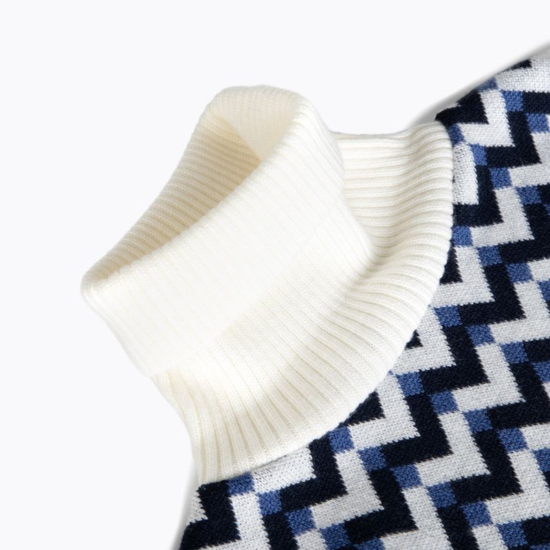 KID STORY Snood pentru copii din merinos cu chevron 4
