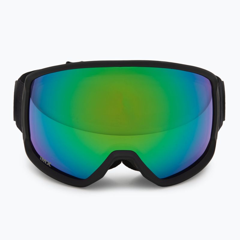 Ochelari de schi IMX Peak black matt/black/green irridium/bown 2