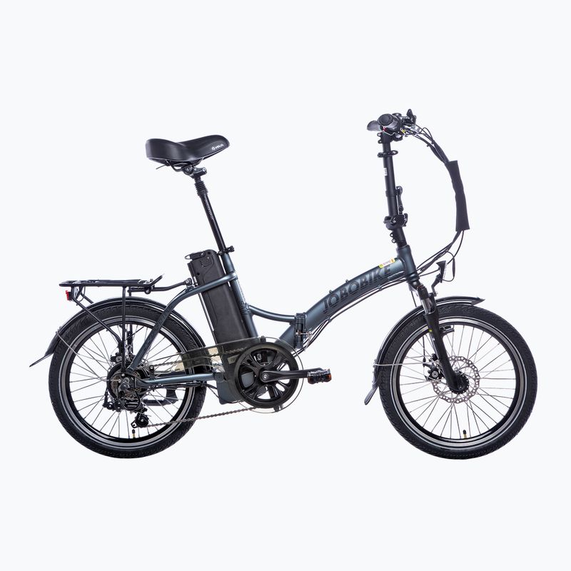Bicicletă electrică JOBOBIKE Sam 36V 13Ah 468Wh gri