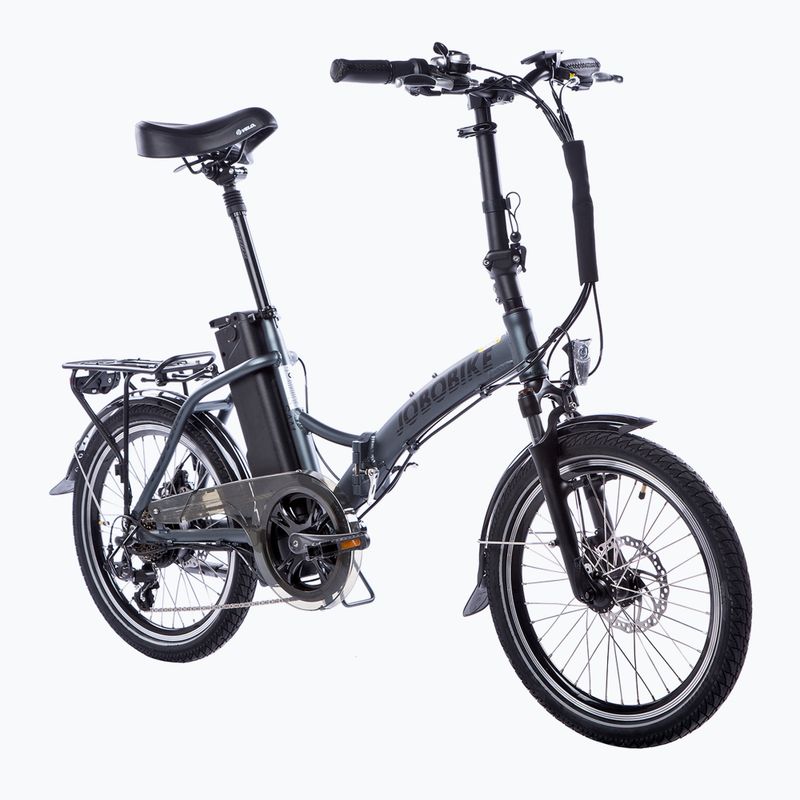 Bicicletă electrică JOBOBIKE Sam 36V 13Ah 468Wh gri 2