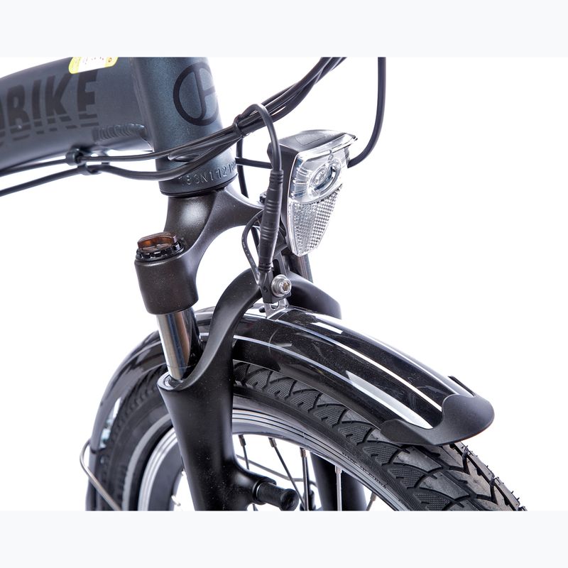 Bicicletă electrică JOBOBIKE Sam 36V 13Ah 468Wh gri 9