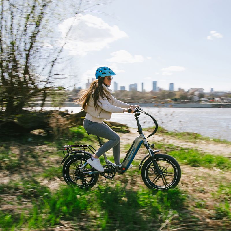 Bicicletă electrică JOBOBIKE Romer 48V 14Ah gri 3