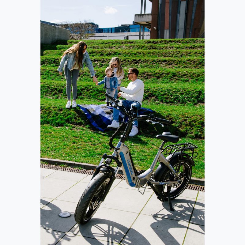 Bicicletă electrică JOBOBIKE Romer 48V 14Ah gri 7