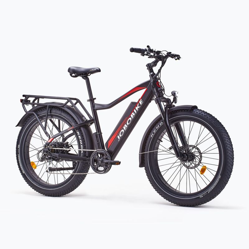 Bicicletă electrică JOBOBIKE Robin  48V 15Ah neagră 2