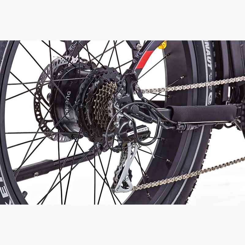 Bicicletă electrică JOBOBIKE Robin  48V 15Ah neagră 4