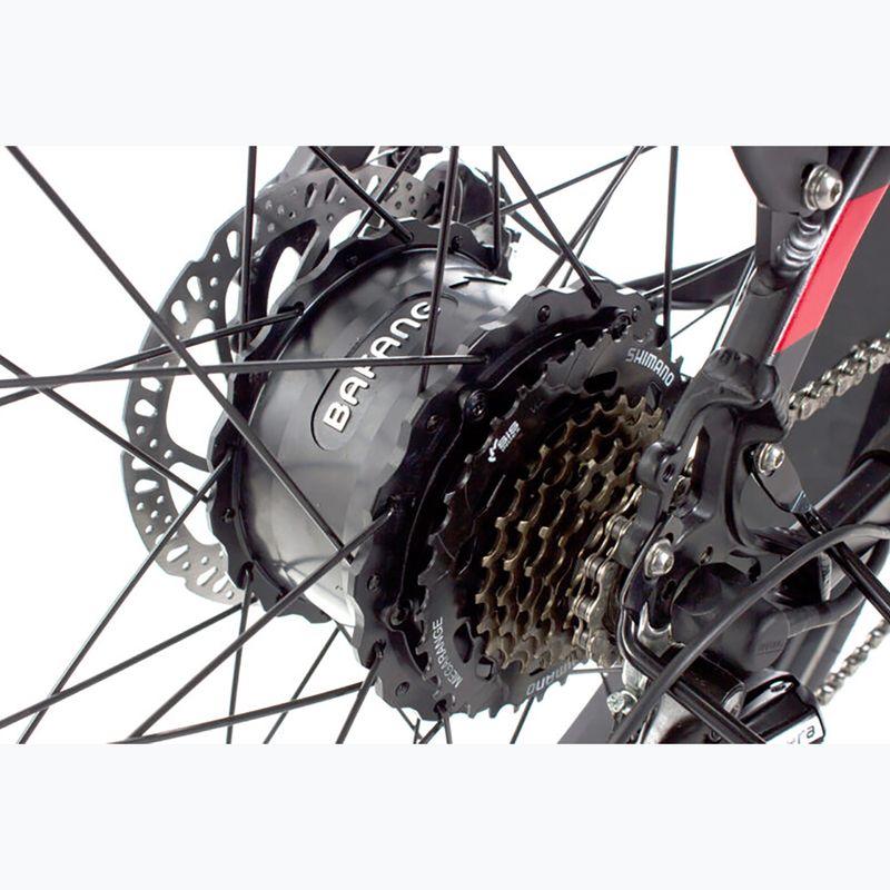 Bicicletă electrică JOBOBIKE Robin  48V 15Ah neagră 5