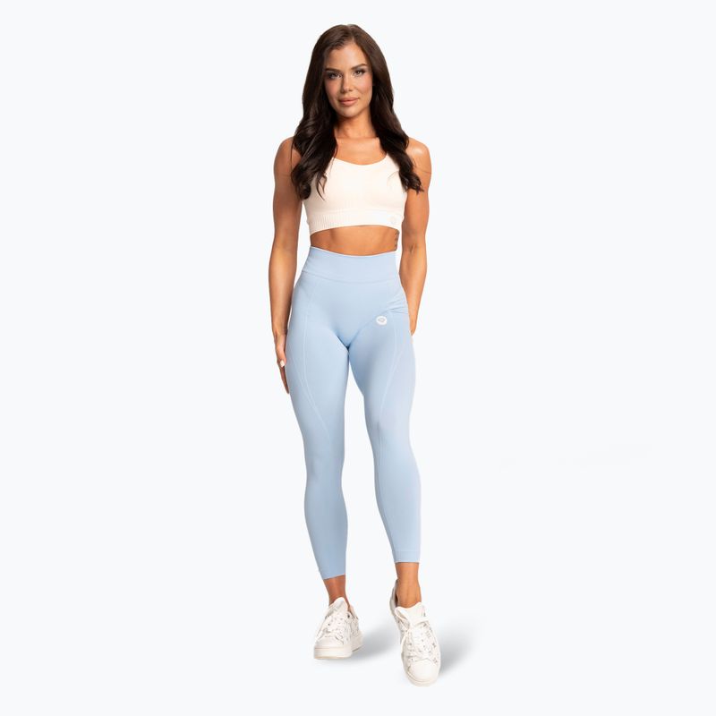 Colanți pentru femei Gym Glamour Basic Scrunch blue 2