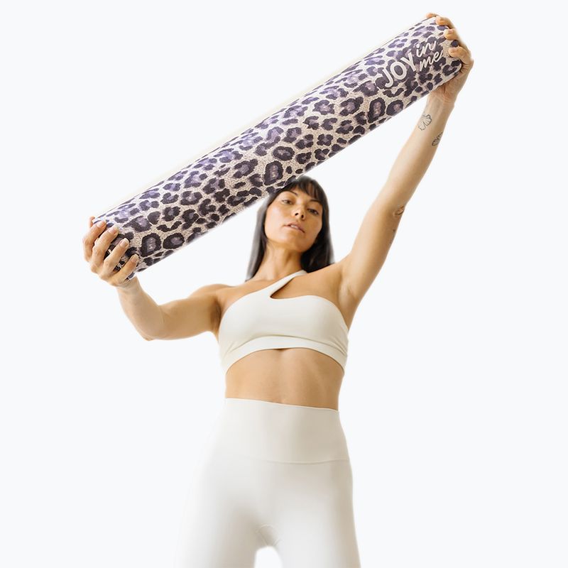 Covoraș de yoga JOYINME Flow 3 mm leopard 3