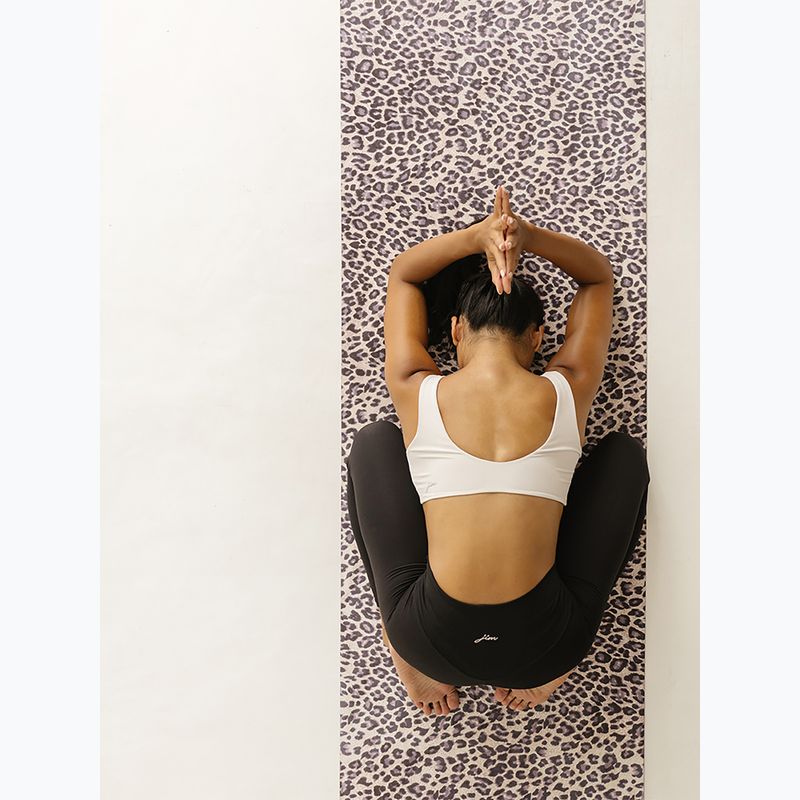 Covoraș de yoga JOYINME Flow Coated 3 mm leopard 4