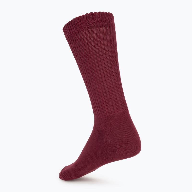 Șosete pentru femei JOYINME Ground Yourself burgundy 2