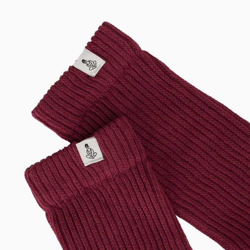 Șosete pentru femei JOYINME Ground Yourself burgundy 4