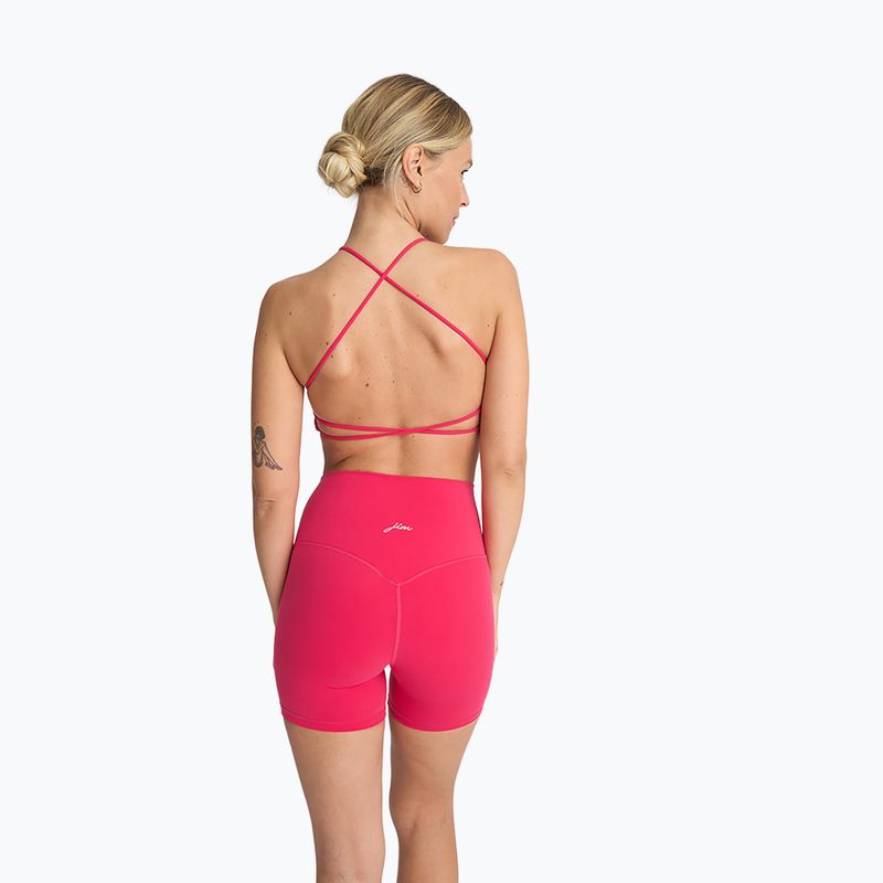 Pantaloni scurți pentru femei JOYINME Movement raspberry red 3