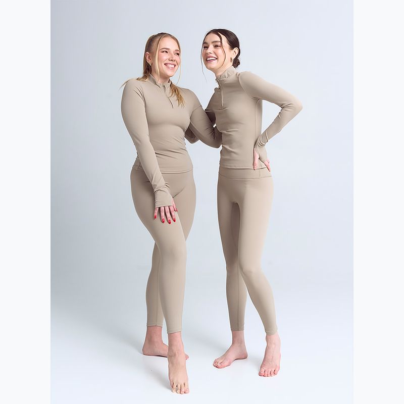 Colanți de yoga pentru femei JOYINME 7/8 Oneness Ease sand 4