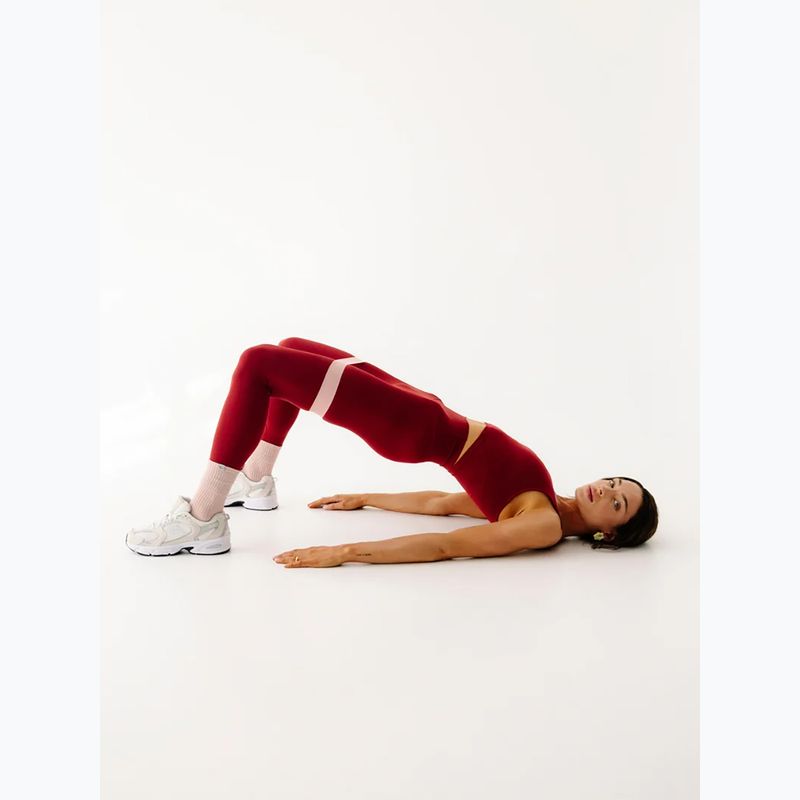 Colanți de yoga pentru femei JoyInMe Oneness Ease 7/8 red wine 6