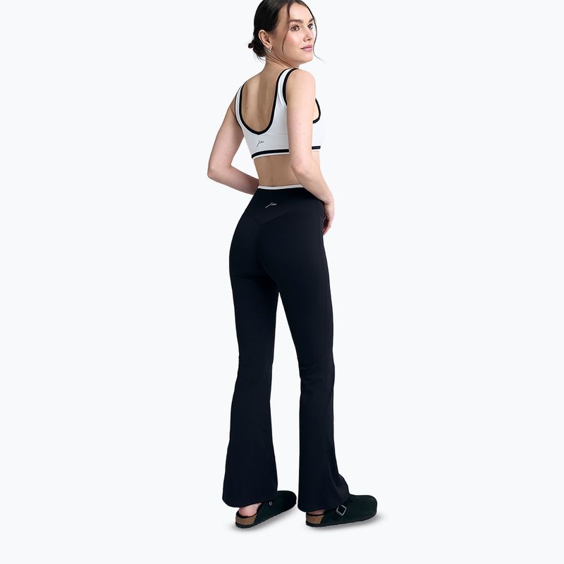 Pantaloni de yoga pentru femei JOYINME Dual Essence Flare black 3