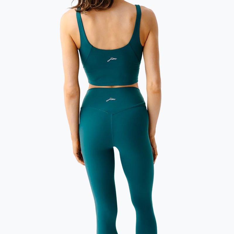 Top de yoga pentru femei JOYINME Grace noir green 2