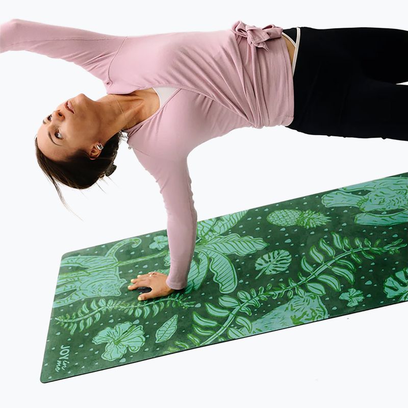 Covoraș de yoga JOYINME Flow Coated jungle green 7