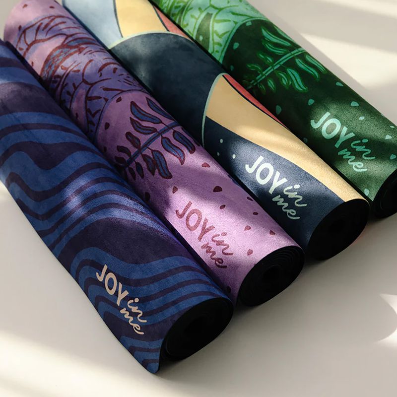 Covoraș de yoga JOYINME Flow Coated jungle green 9