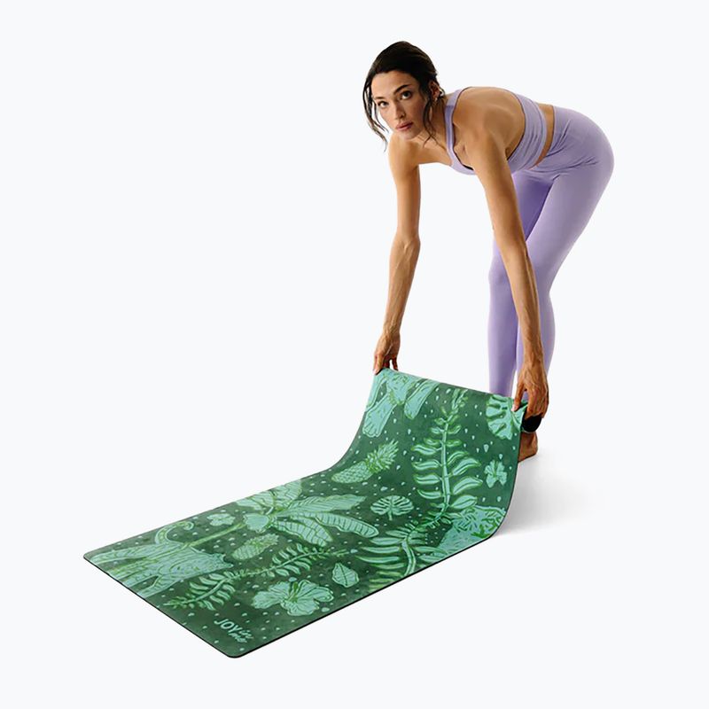 Covoraș de yoga JOYINME Flow Nano 1mm jungle green 4