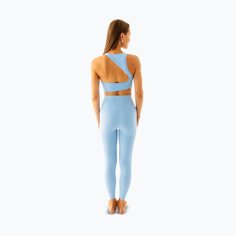 Colanți de yoga pentru femei JoyInMe Oneness Yoga 7/8 blue chia 3