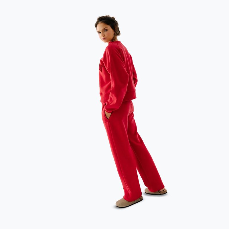 Bluză fleece pentru femei JoyInMe Classic Pullover berry crash 4