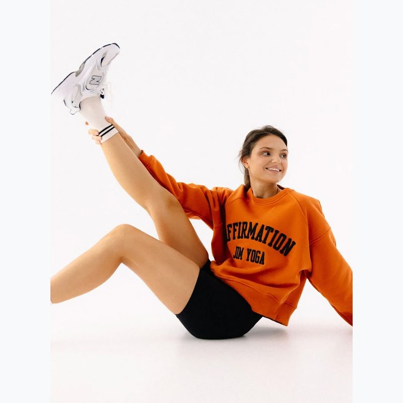 Bluză fleece pentru femei JoyInMe Classic Pullover pumpkin spice 5