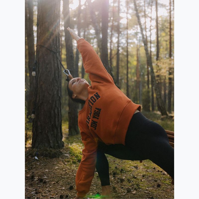 Bluză fleece pentru femei JoyInMe Classic Pullover pumpkin spice 6