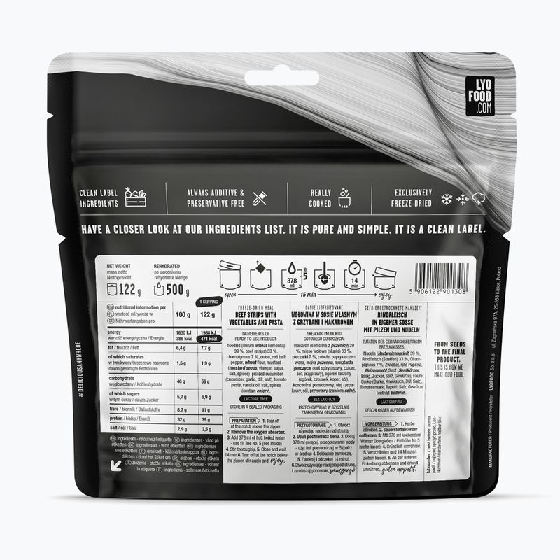 Alimente liofilizate LYOFOOD Strogonow 370 g 2