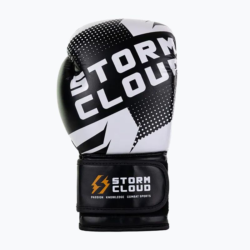 Mănuși de box StormCloud Bolt 3.0 black/white 4