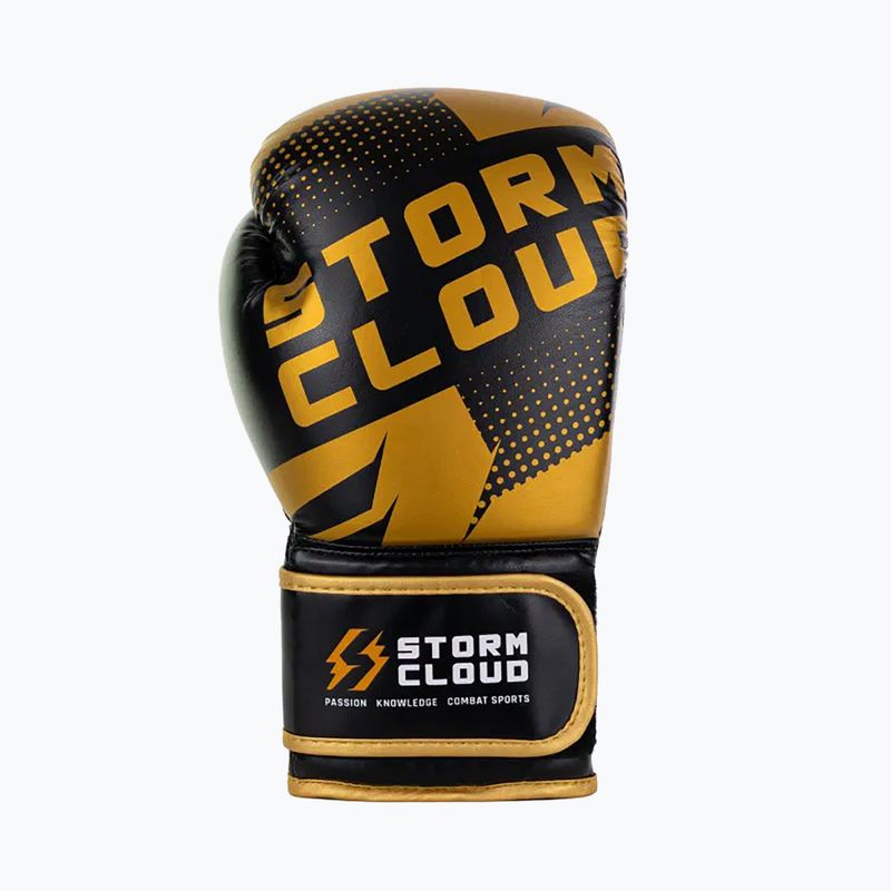 Mănuși de box StormCloud Bolt 3.0 black/gold 4
