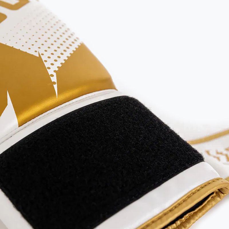 Mănuși de box StormCloud Bolt 3.0 white/gold 10